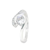 Anillo Solitario de Circonia 6