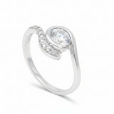 Anillo Solitario de Circonia