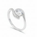 Anillo Solitario de Circonia