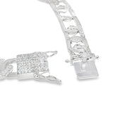 Pulsera de Plata con Circonia