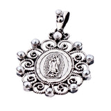 Medalla De Flor De La Virgen De Guadalupe