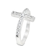 Anillo Cruz con Circonia 6