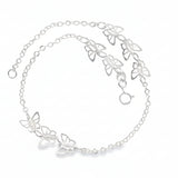 Tobillera de Mariposa de Plata