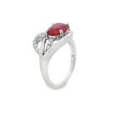 Anillo Piedra Natural con Circonia Esmeralda / 6