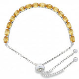 Pulsera Hibisco de Citrina
