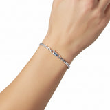 Pulsera Italiana Eslabón Zigzag