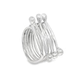 Anillo Geométrico de Plata 6