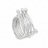 Anillo Geométrico de Plata 6