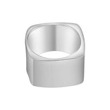 Anillo Cuadrado Ancho #8