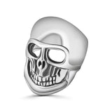 Anillo Oxidado De Calavera #8