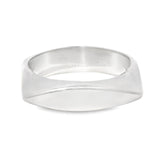 Anillo Cuadrado de Plata 6