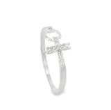 Anillo de Circonia Cruz y Círculo