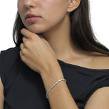 Pulsera Tenis Con Circulos De Circonias