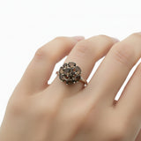 Anillo Piedras Preciosas Smoke Stone 8