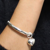 Brazalete Corazón de Plata