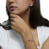 Pulsera Doble de Circonia