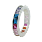 Churumbela de Plata Circonia Multicolor 6