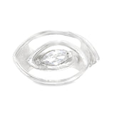 Anillo Ojo de Plata 6 / Blanco