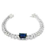 Pulsera con Circonia Blanco