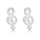 Aretes De Nota Musical