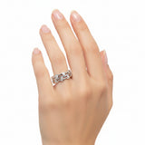 Anillo de Plata Circulos de Circonia 5