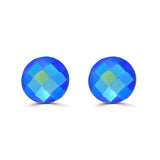 Arete de Cristal de "Disco Ball" Tornasol