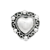 Anillo Corazón de Milagritos 8