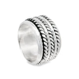 Anillo Triple Trenza 7