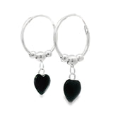 Arracada Plata con Corazón