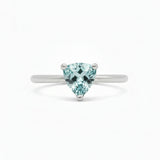 Anillo Dalia de Aguamarina