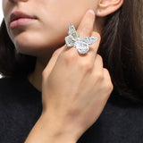 Anillo Mariposa de Plata