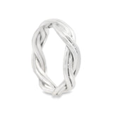 Anillo de Plata Trenzado 6