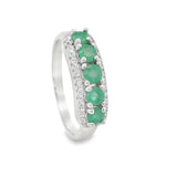 Anillo Camelia de Esmeralda Esmeralda / 7