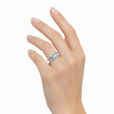 Anillo Nomeolvides de Topacio Azul Topaz Azul / 6