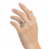 Anillo Amapola de Turmalina Turmalina / 6