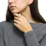 Anillo de Perla con Circonia