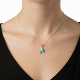 Dije para Pulsera y Collar de Pulpo Azul