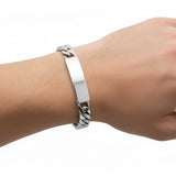 Esclava con Placa de Plata 3X1