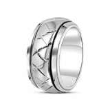 Argolla De Plata Greca Liso / #5