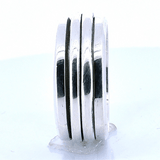 Argolla De Plata Lineas