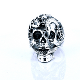 Anillo De Plata Calavera