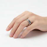 Anillo De Plata Suerte Liso / #5