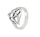 Anillo De Plata Nudo De Bruja