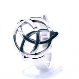 Anillo De Plata Nudo De Bruja