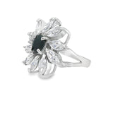 Anillo Silvia #6 / Zafiro