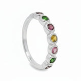 Anillo Ranúnculo de Turmalina 6