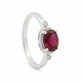 Anillo Caléndula de Rubí