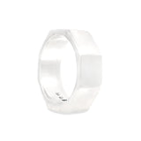 Anillo Octagonal de Plata 8