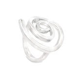 Anillo de Espiral de Plata