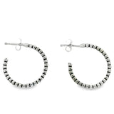 Arracada De Plata Con Bolitas